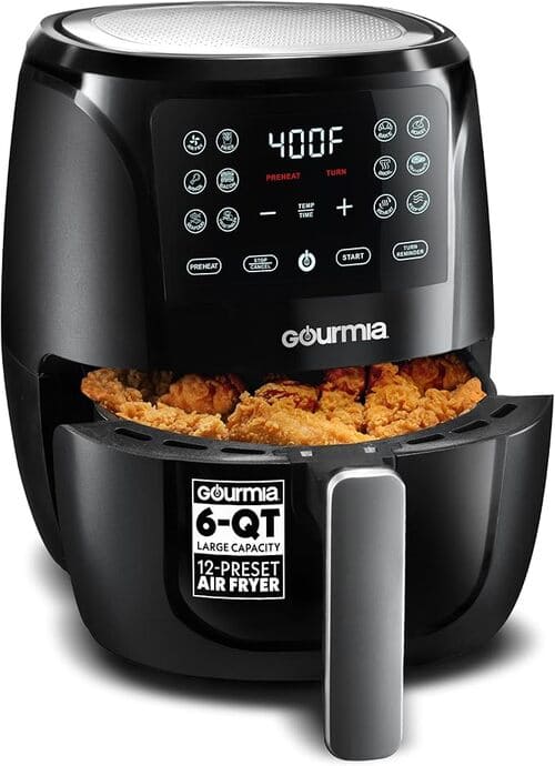 Gourmia GAF686 6-Qt Digital Air Fryer Oven, 12 One-Touch Presets