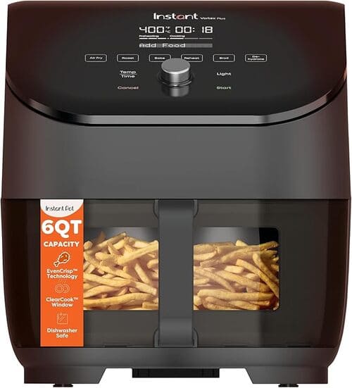 Instant Pot Vortex Plus 6-Qt ClearCook review and comparison