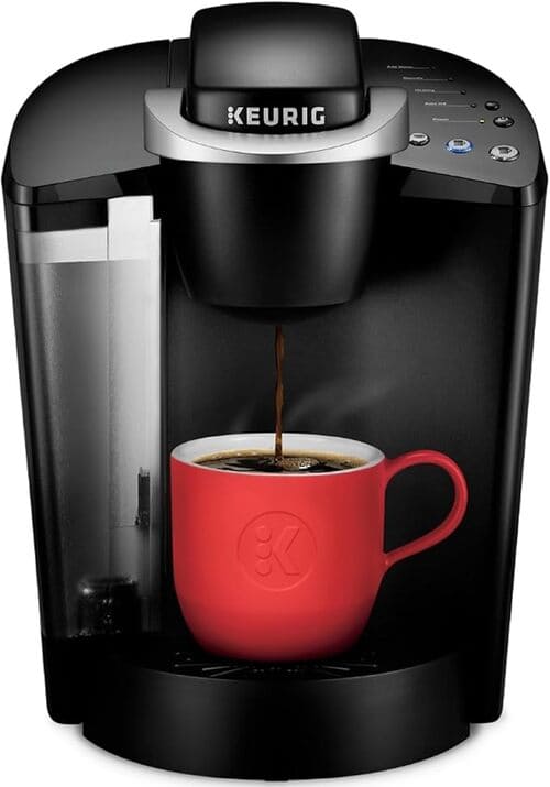 Keurig K-Classic Single-Serve K-Cup Coffee Maker, Black color.