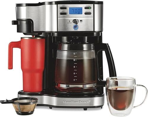 Hamilton Beach 2-Way Single Serve & 12-Cup Coffee Maker