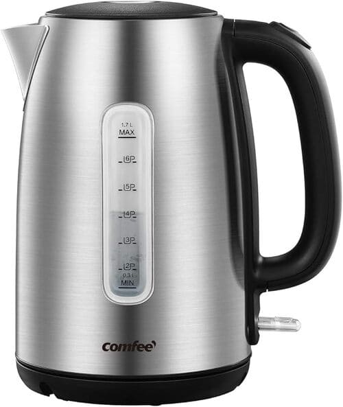 COMFEE' Electric Kettle, 1.7L, Fast Boil, Auto Shut-Off