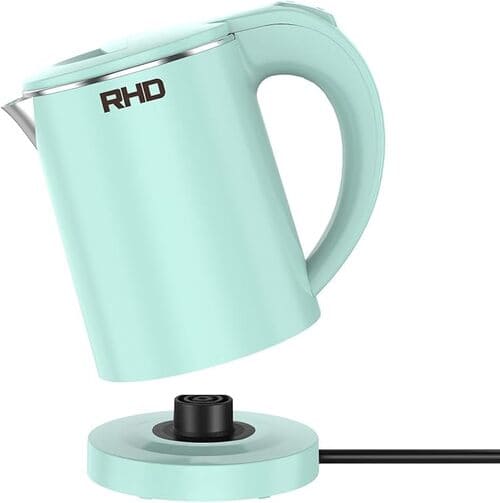 0.5L Travel Electric Kettle, Fast Boil, Auto Shut-Off, compact