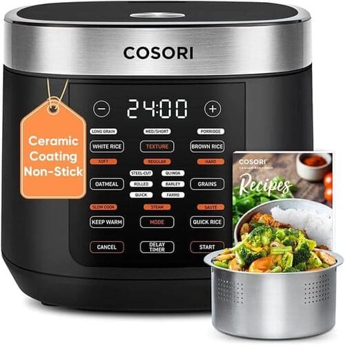 COSORI 10-Cup Rice Cooker review and comparison