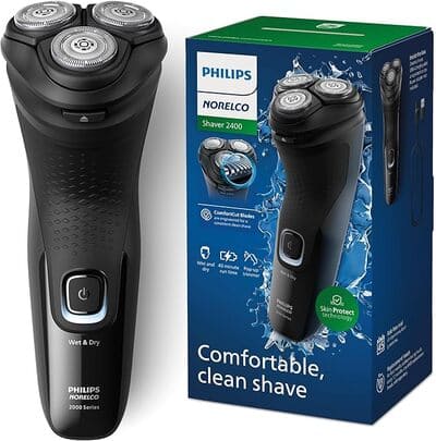 Philips Norelco Shaver 2400 Series, wet and dry electric shaver